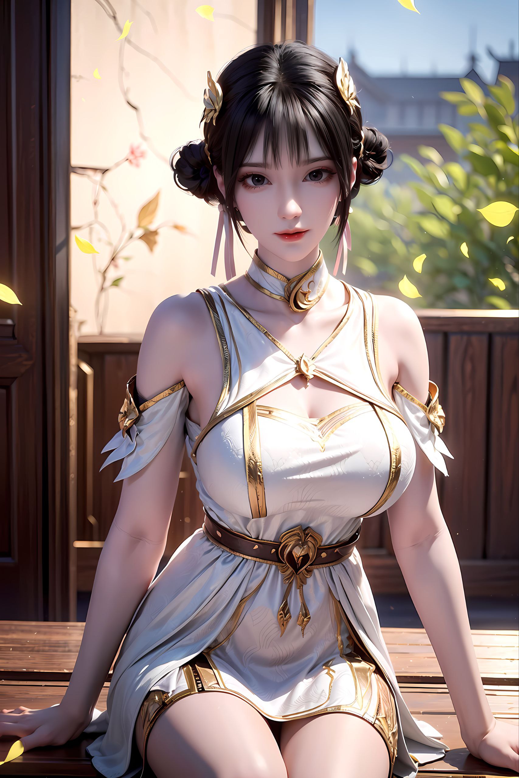 减少了皱纹